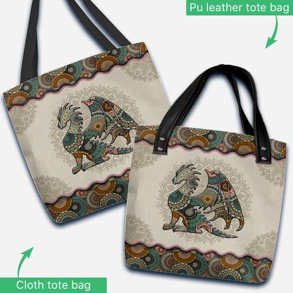 Mandala Dragon Pattern - Dragon Tote Bag