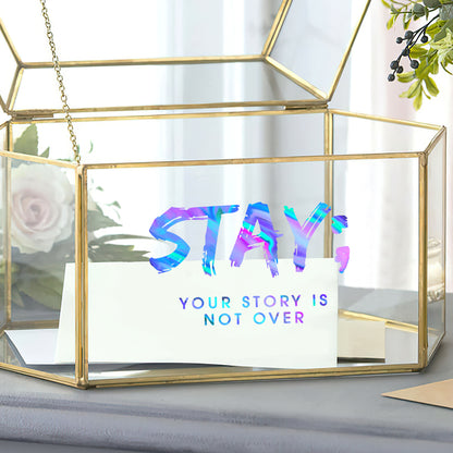 Stay - Suicide Prevention Decal Full