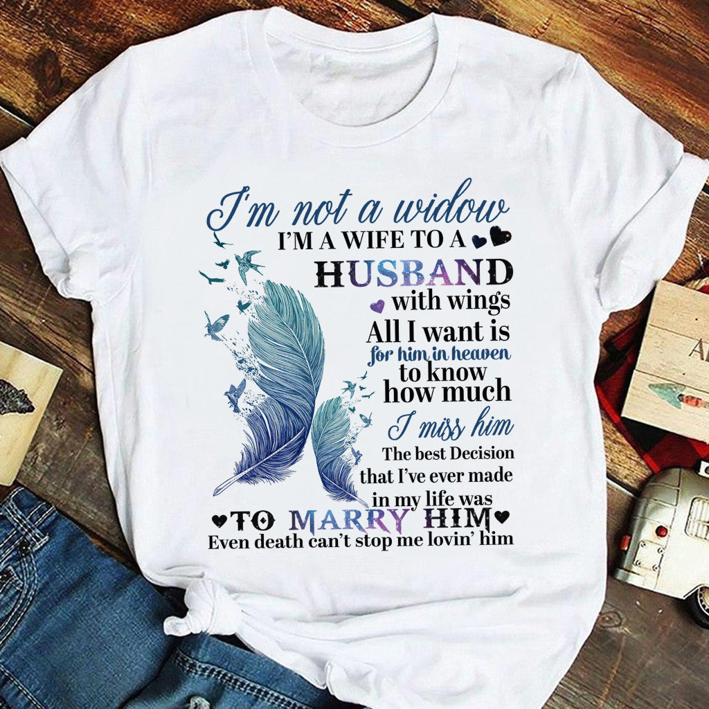 I'm Not A Widow - Memorial T-shirt And Hoodie