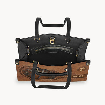 Have Faith - Personalized Christian Leather Handbag