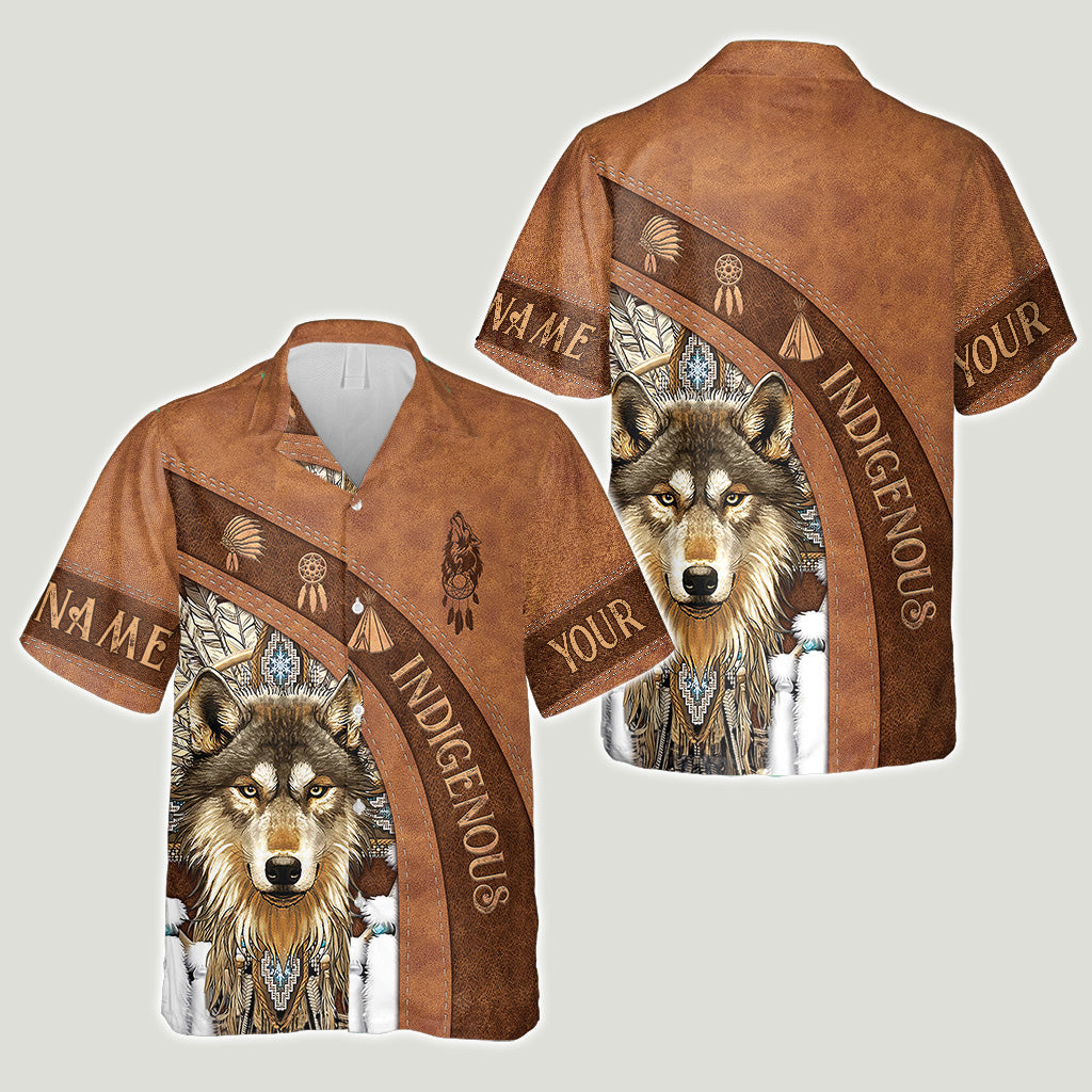Indigenous - Personalized American Indian Hawaiian Shirt