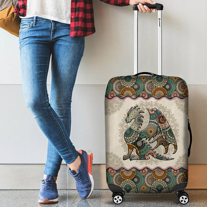 Mandala Dragon Pattern - Dragon Luggage Cover