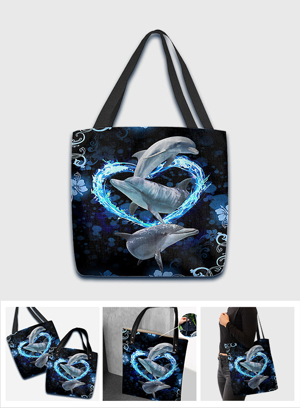 Dolphin Lover - Dolphin Tote Bag