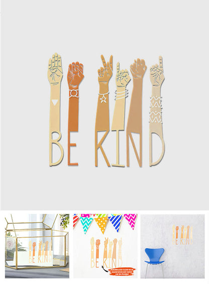 Be Kind - ASL Decal Full