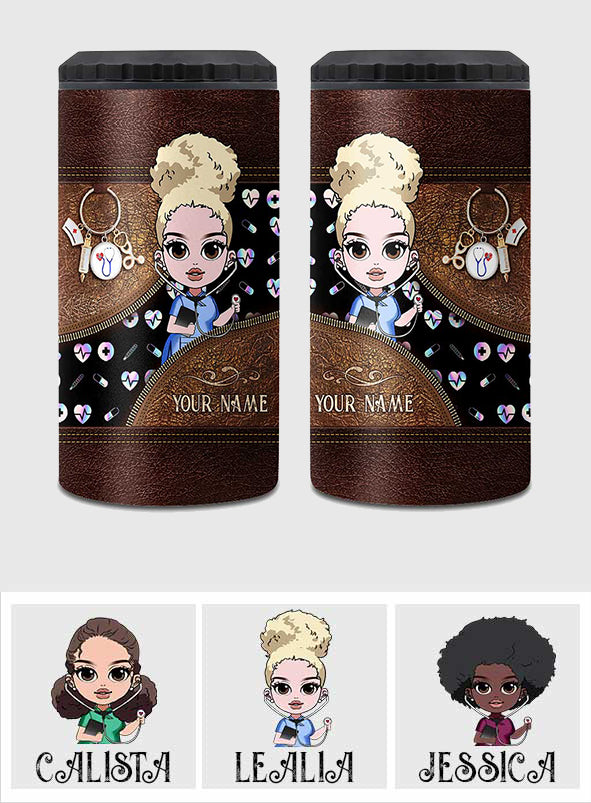 Nurse Life - Personalized Nurse Can Cooler