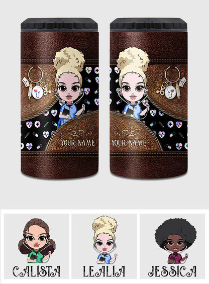 Nurse Life - Personalized Nurse Can Cooler