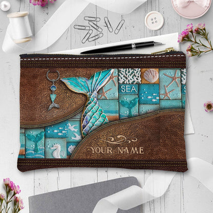 Love Mermaid - Personalized Mermaid Pouch