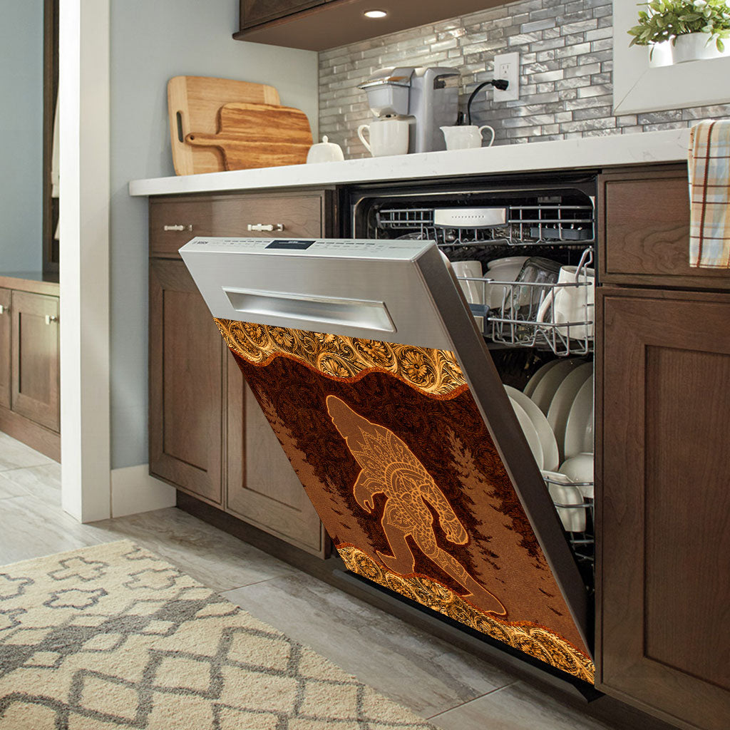 Believer - Bigfoot Dishwasher Cover