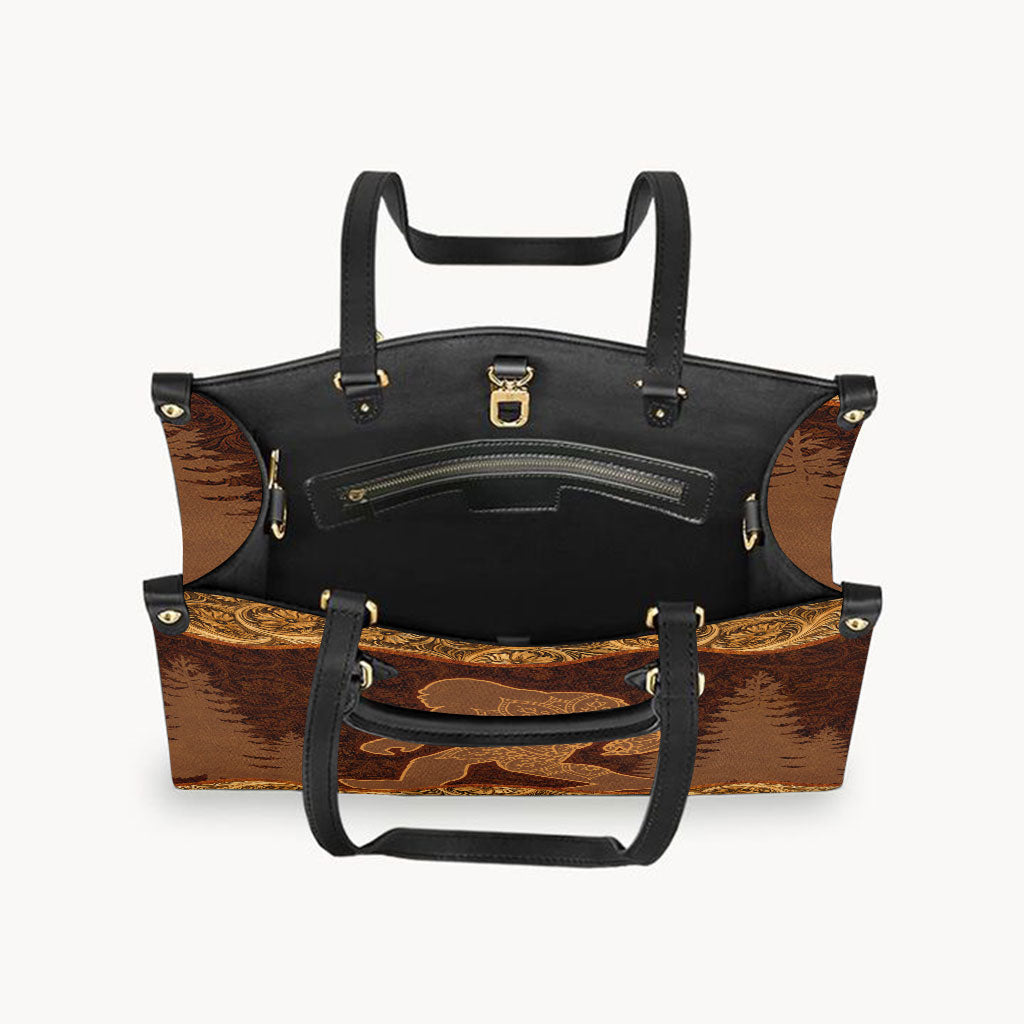 Believer - Bigfoot Leather Handbag