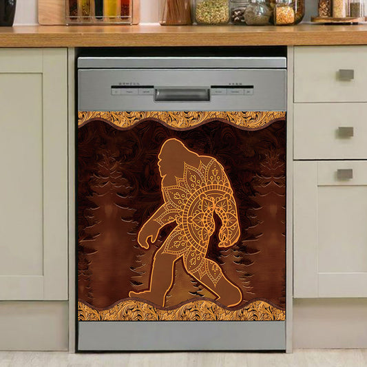Believer - Bigfoot Dishwasher Cover