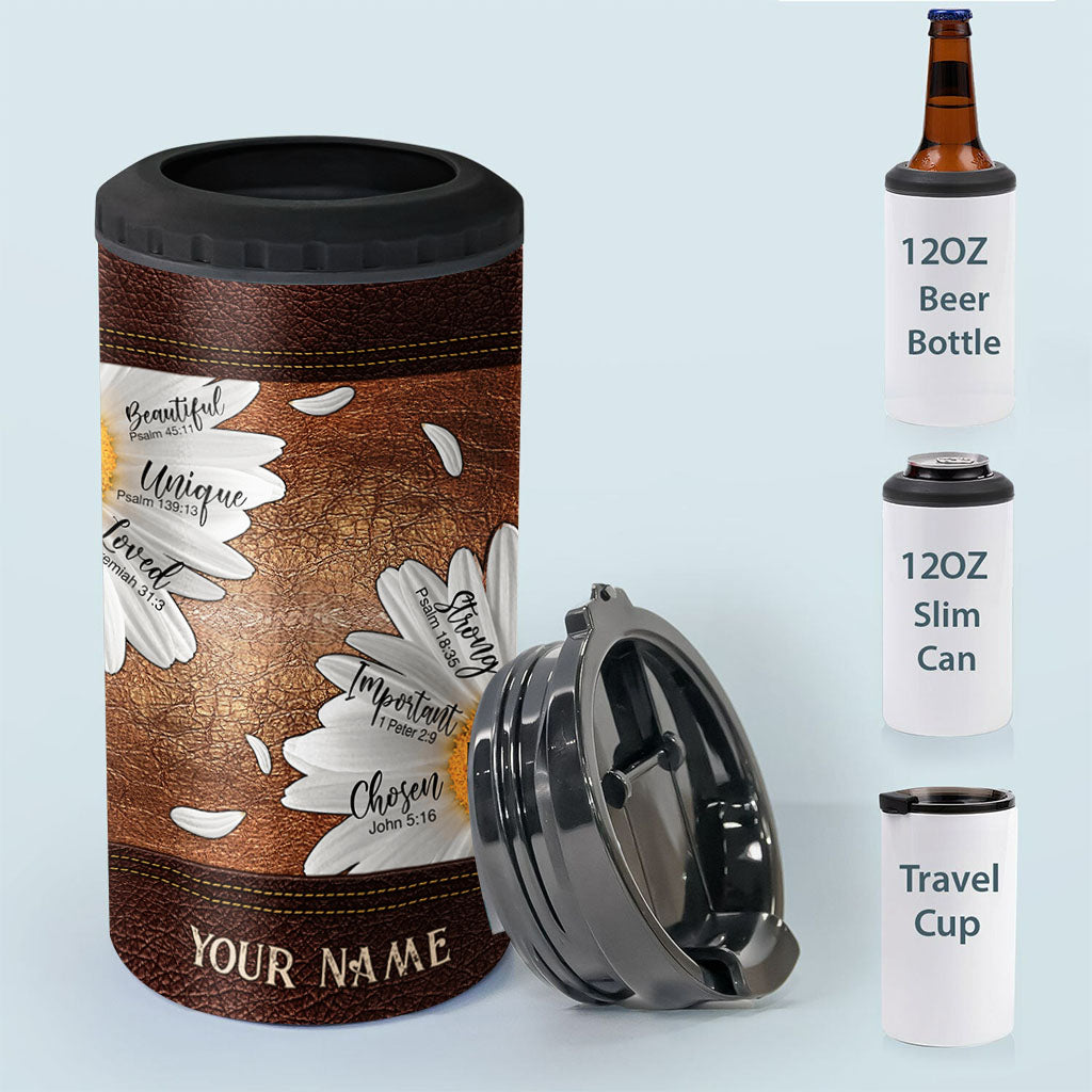 God Says You Are - Personalized Christian Can Cooler