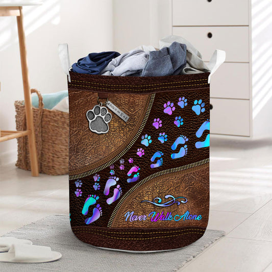 Never Walk Alone - Dog Storage Basket