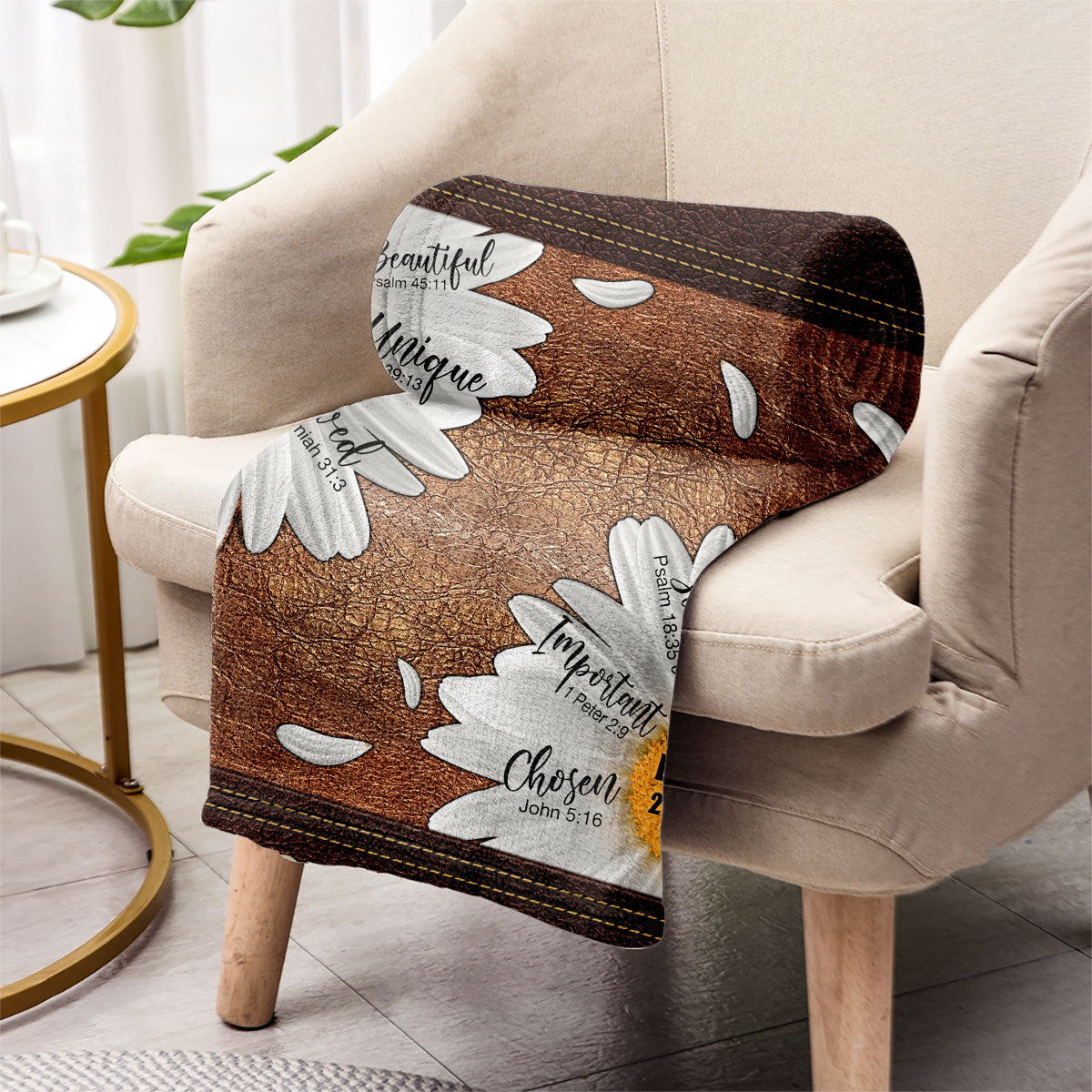 God Says You Are - Personalized Christian Blanket