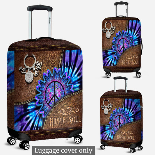 Peace Love Joy - Hippie Luggage Cover