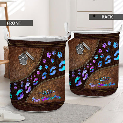 Never Walk Alone - Dog Storage Basket