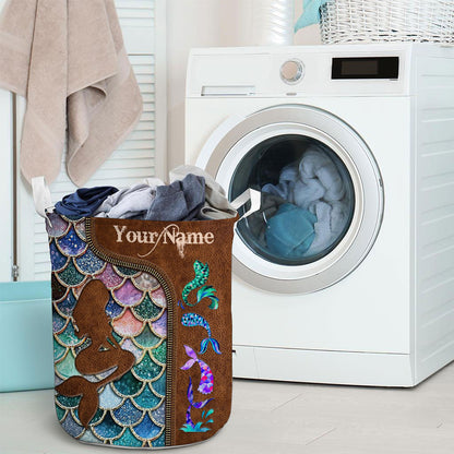 Mermaid - Personalized Mermaid Storage Basket