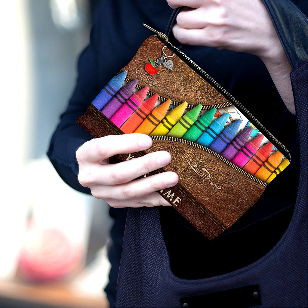 Teach Love Inspire - Personalized Teacher Pouch