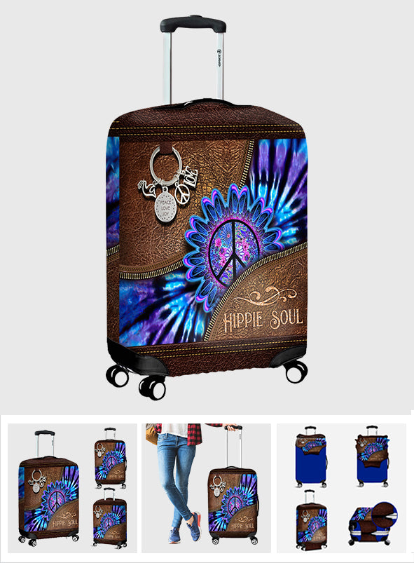 Peace Love Joy - Hippie Luggage Cover