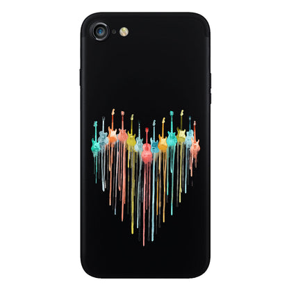 Colorful Guitars - Guitar Clear Phone Case