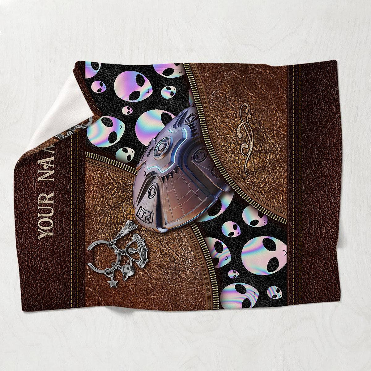 Believer - Personalized Alien Blanket