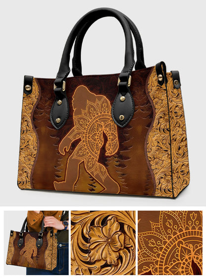 Believer - Bigfoot Leather Handbag