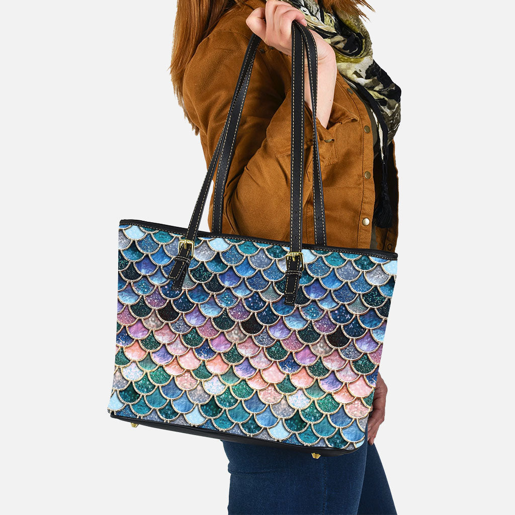 Mermaid Scales - Mermaid Leather Bag