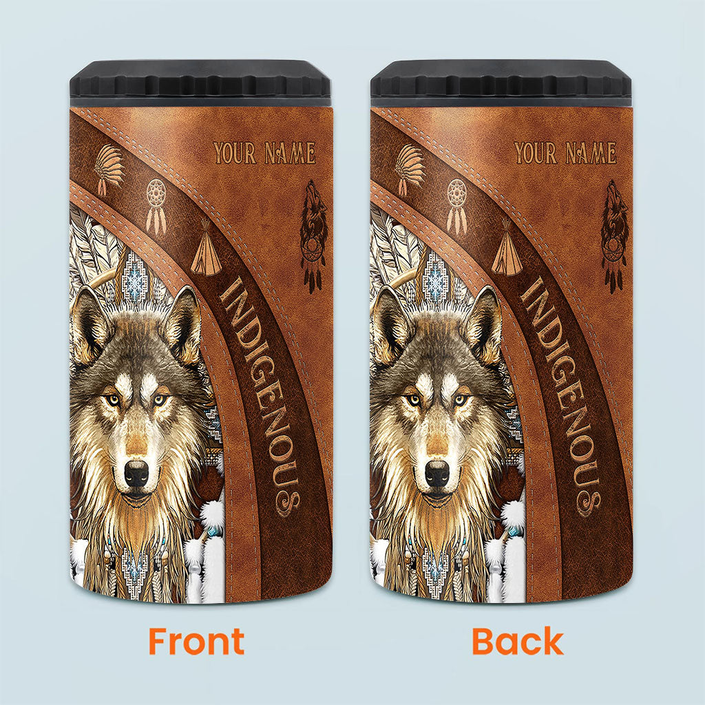 Indigenous - Personalized American Indian Can Cooler