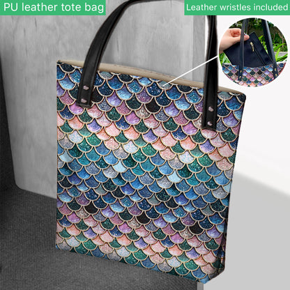 Mermaid Scales - Mermaid Tote Bag
