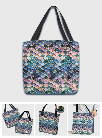 Mermaid Scales - Mermaid Tote Bag