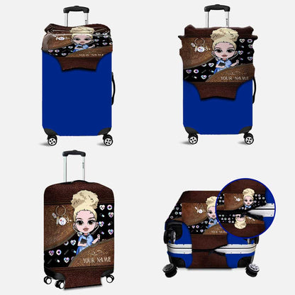 Nurse Life - Personalized Nurse Luggage Cover