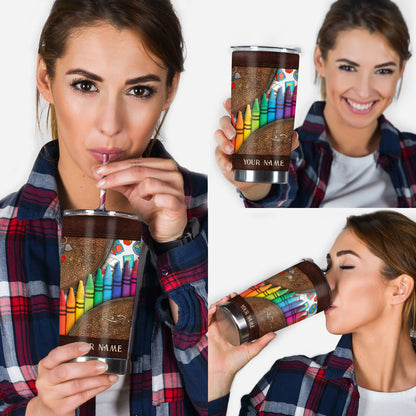 Teach Love Inspire - Personalized Teacher Tumbler