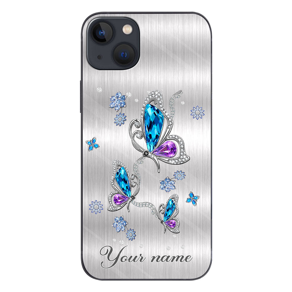 Love Butterflies - Personalized Butterfly Phone Case
