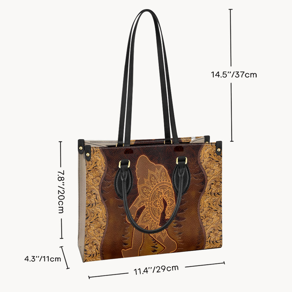 Believer - Bigfoot Leather Handbag