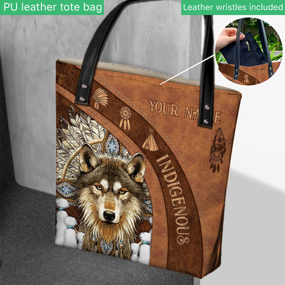 Indigenous - Personalized American Indian Tote Bag