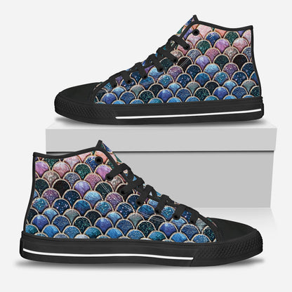 Mermaid Scales - Mermaid High Top Shoes