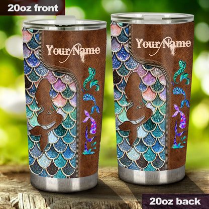 Mermaid - Personalized Mermaid Tumbler