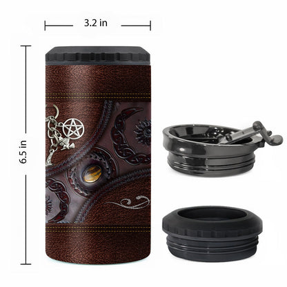 Triple Moon - Personalized Witch Can Cooler