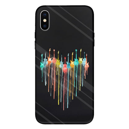 Colorful Guitars - Guitar Clear Phone Case