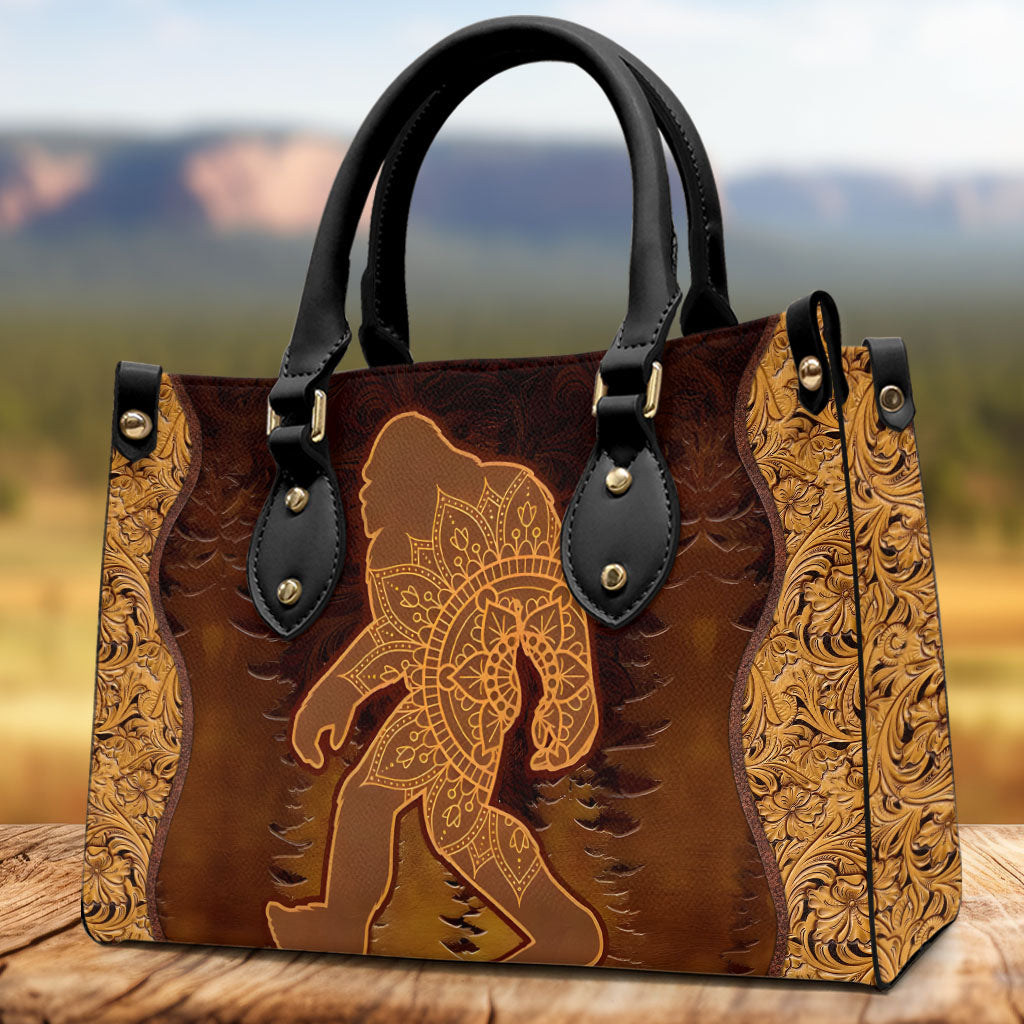 Believer - Bigfoot Leather Handbag
