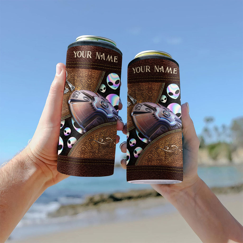 Believer - Personalized Alien Can Cooler