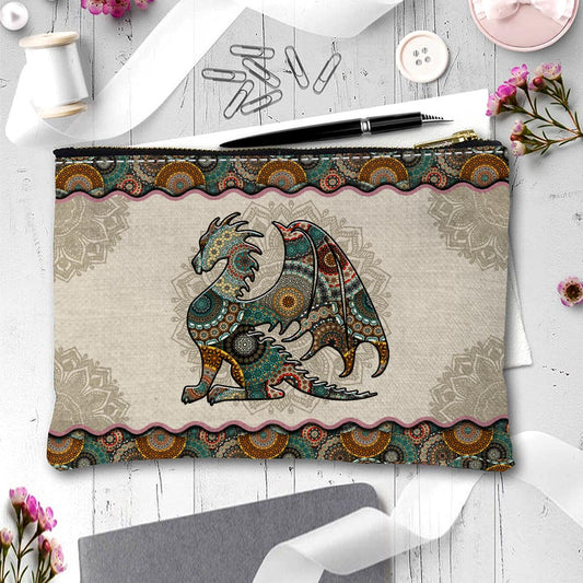 Mandala Dragon Pattern - Dragon Pouch