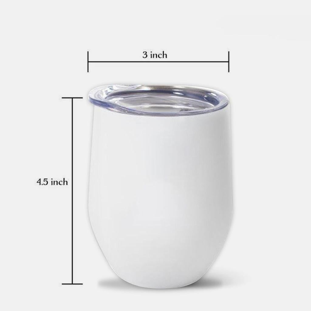 Native Blood - Personalized American Indian Wine Tumbler