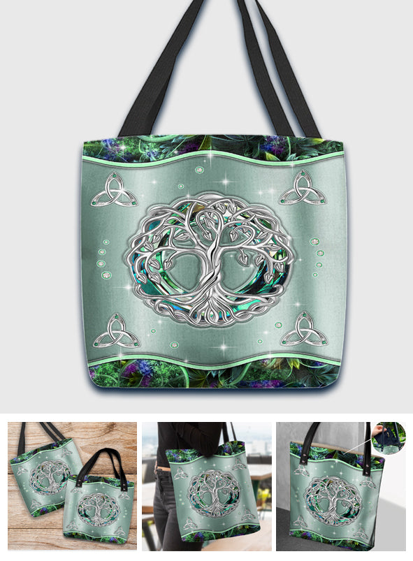 Tree Of Life Celtic Knot - Irish Tote Bag