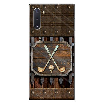 Golf Metal Pattern - Golf Phone Case