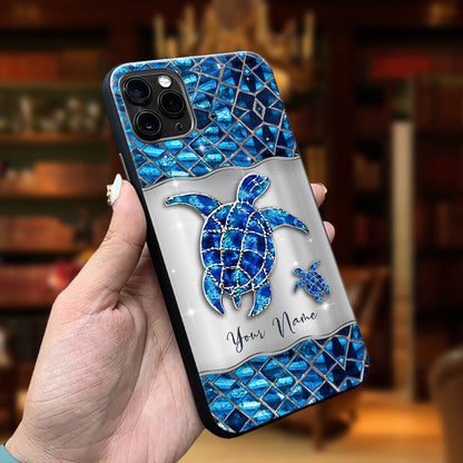 Love Turtles - Personalized Turtle Phone Case