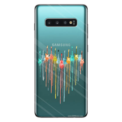 Colorful Guitars - Guitar Clear Phone Case