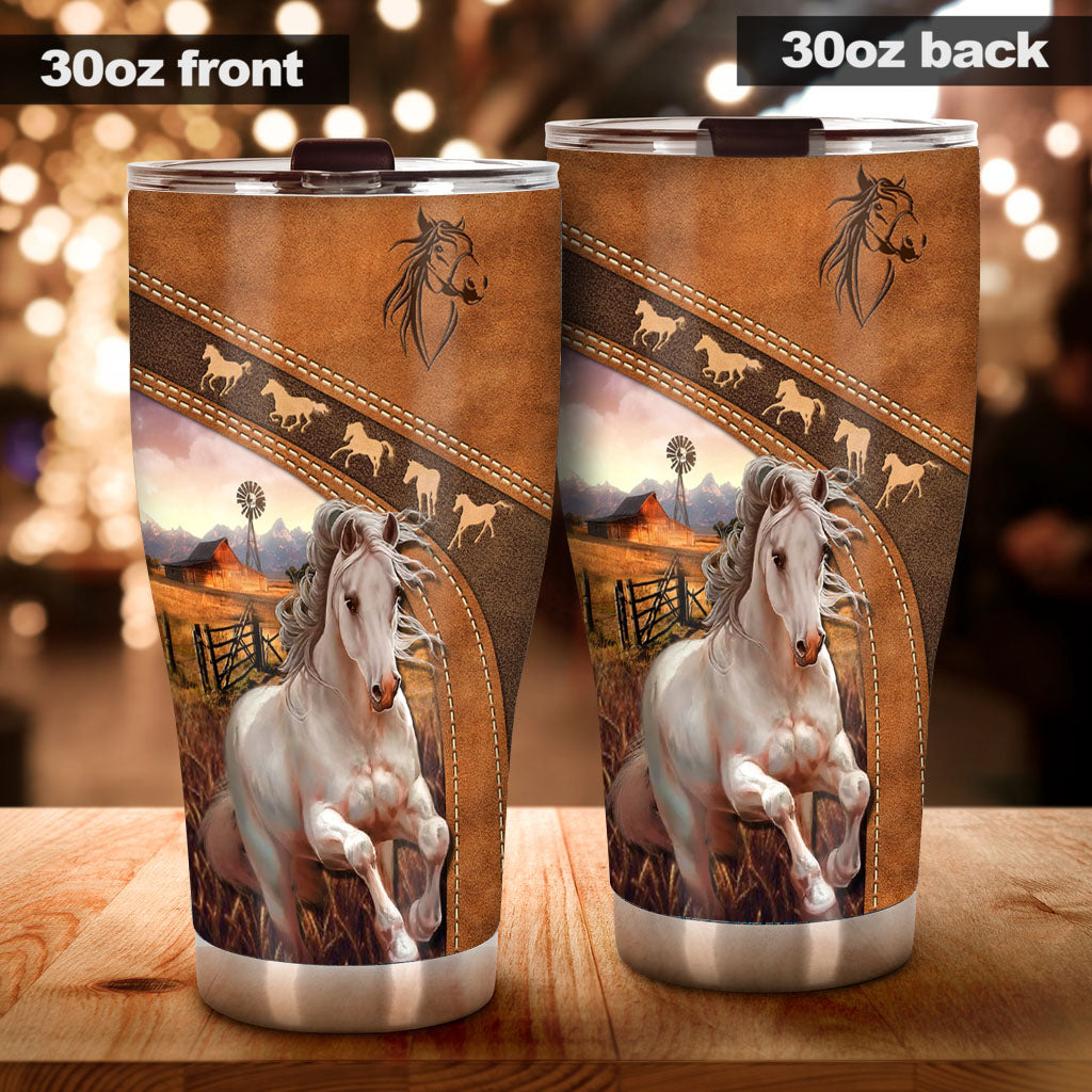 Horse Lovers - Personalized Horse Tumbler