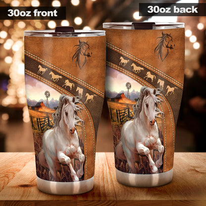 Horse Lovers - Personalized Horse Tumbler