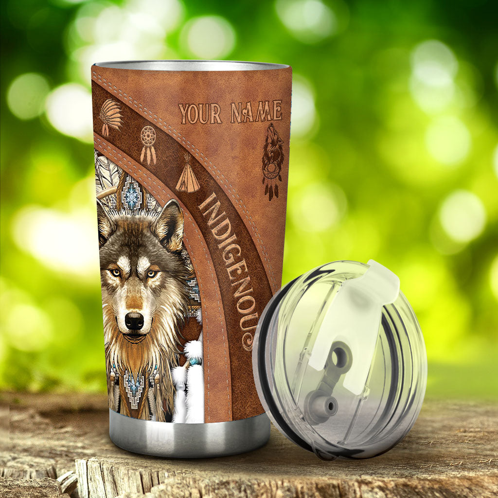 Indigenous - Personalized American Indian Tumbler
