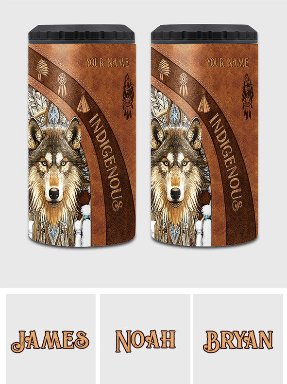 Indigenous - Personalized American Indian Can Cooler